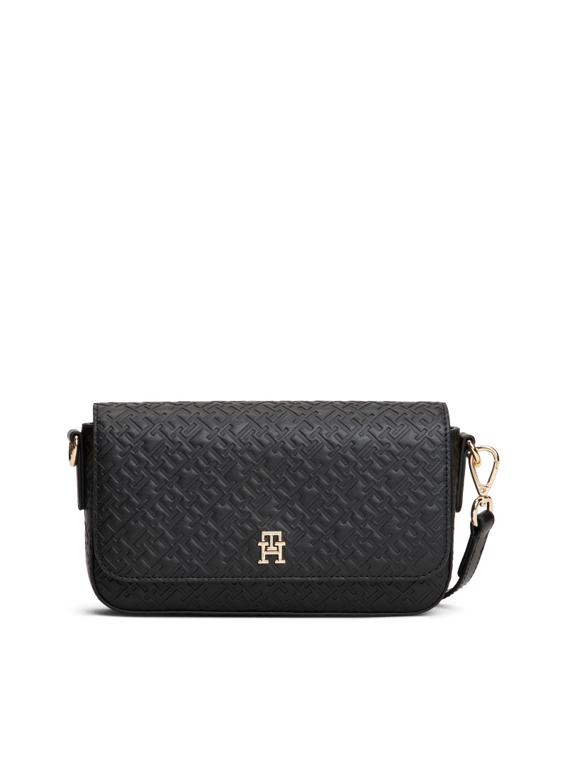 Torebka TOMMY HILFIGER Th Icon Conv Crossover Mono AW0AW18002 BDS