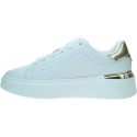 Białe Sneakersy TOMMY HILFIGER Chic Platform Gold FW0FW08817 YBR 4