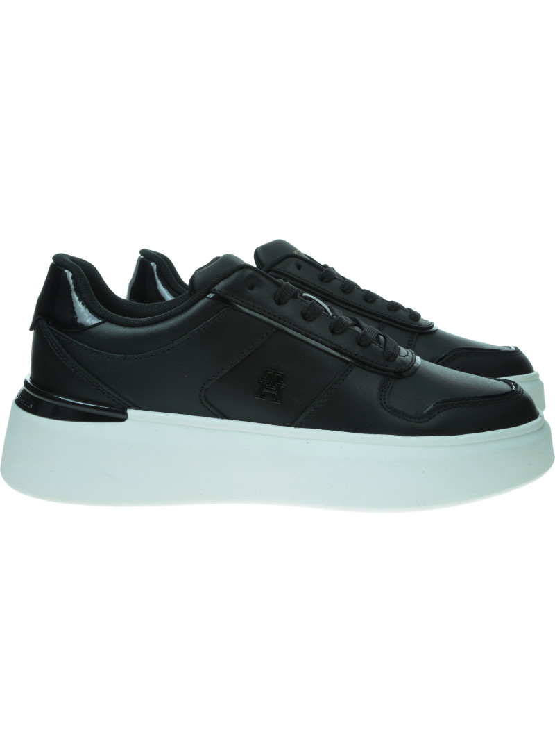 Sneakersy TOMMY HILFIGER Patent Platform FW0FW08819 BDS