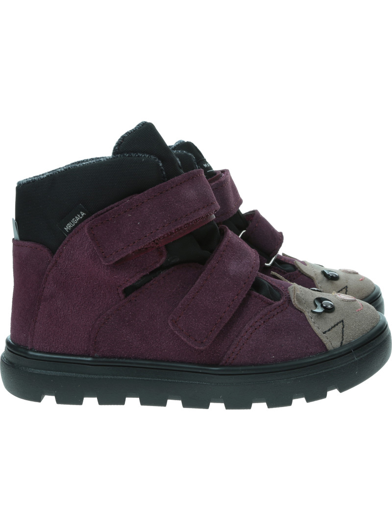 Wodoodporne Trzewiki MRUGAŁA Andy Kitty Plum 6380/5 55 Wodoodporne Trzewiki MRUGAŁA Andy Kitty Plum 6380/5 55