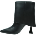 Botki KARL LAGERFELD DEBUT II Fold Down Midi Boot KL32044A 000 4