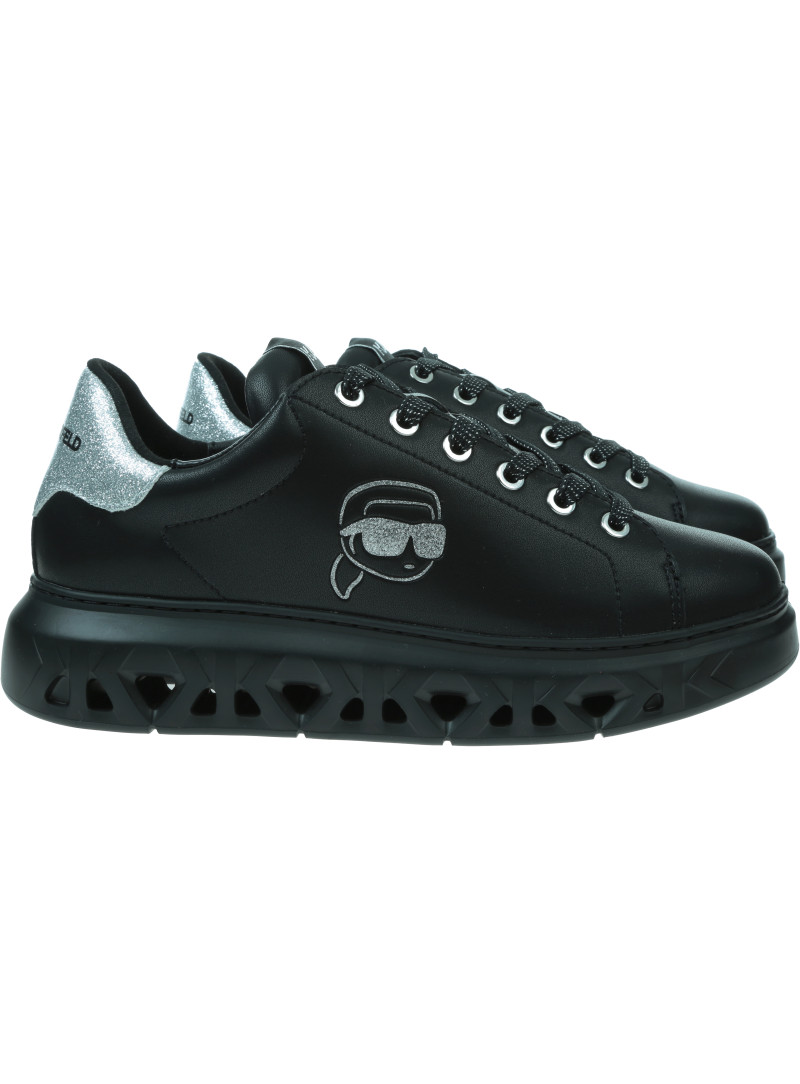 Sneakersy KARL LAGERFELD Kapri Kite Outline NFT Lo Lace KL64525 00S