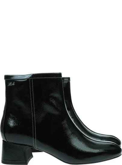 Botki KARL LAGERFELD BONNIE Ankle Zip Boot KL30351 100
