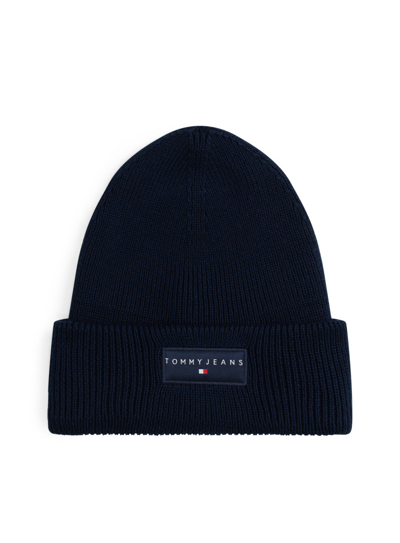 Czapka Zimowa TOMMY JEANS Tjm Linear Beanie AM0AM13666 C1G