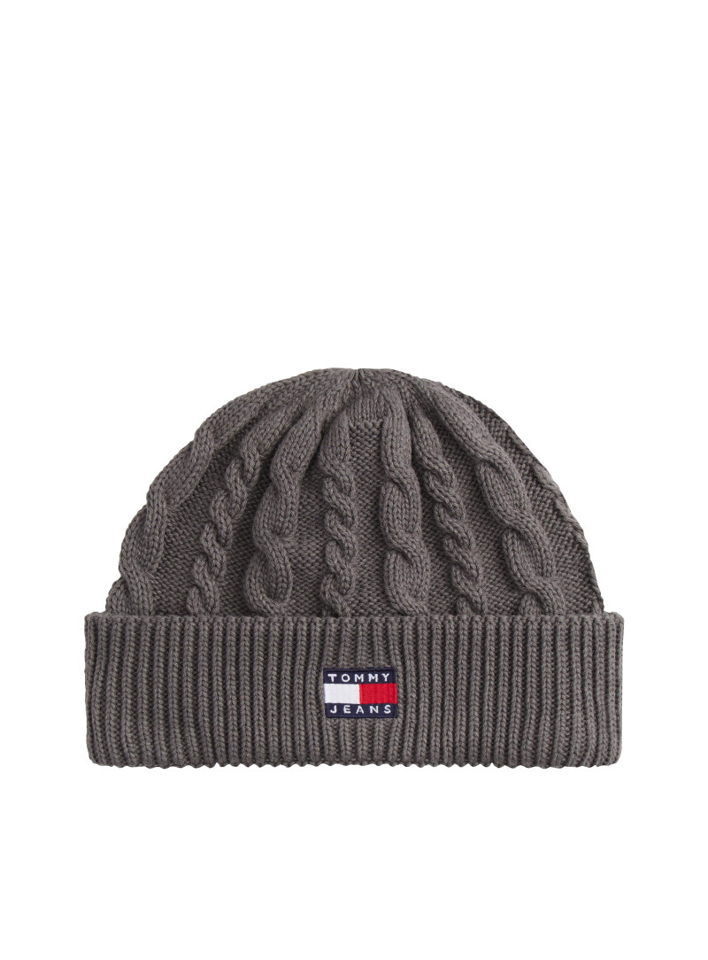 Czapka Zimowa TOMMY JEANS Tjm Heritage Cable Beanie AM0AM13670 PR7
