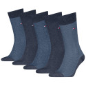Zestaw Skarpetki Męskie TOMMY HILFIGER 701235374 003 Th Men Sock 5P Giftbox 1