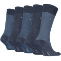 Zestaw Skarpetki Męskie TOMMY HILFIGER 701235374 003 Th Men Sock 5P Giftbox 3