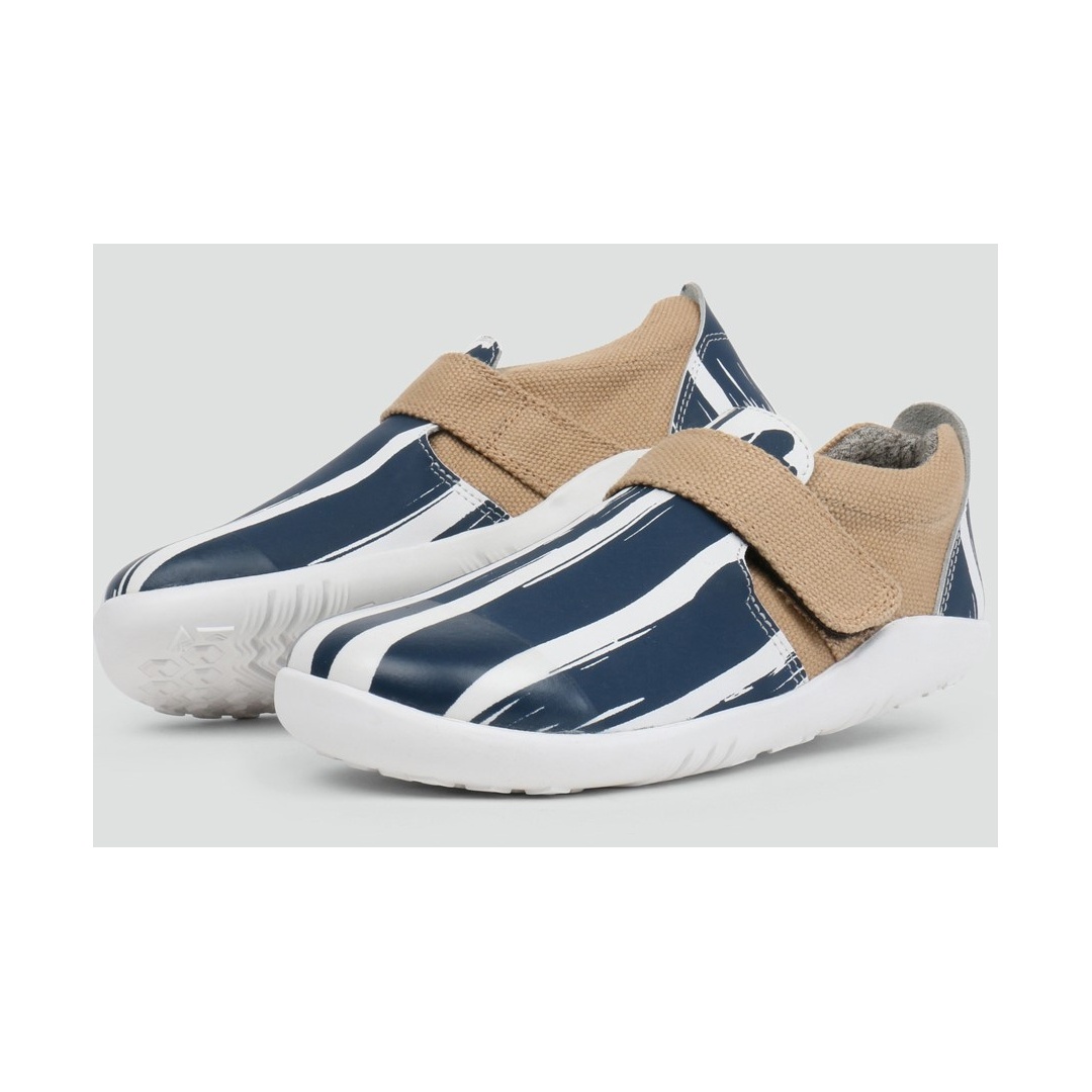 BUTY BOBUX 832711 AKTIV PAINT SHOE WHITE NAVY