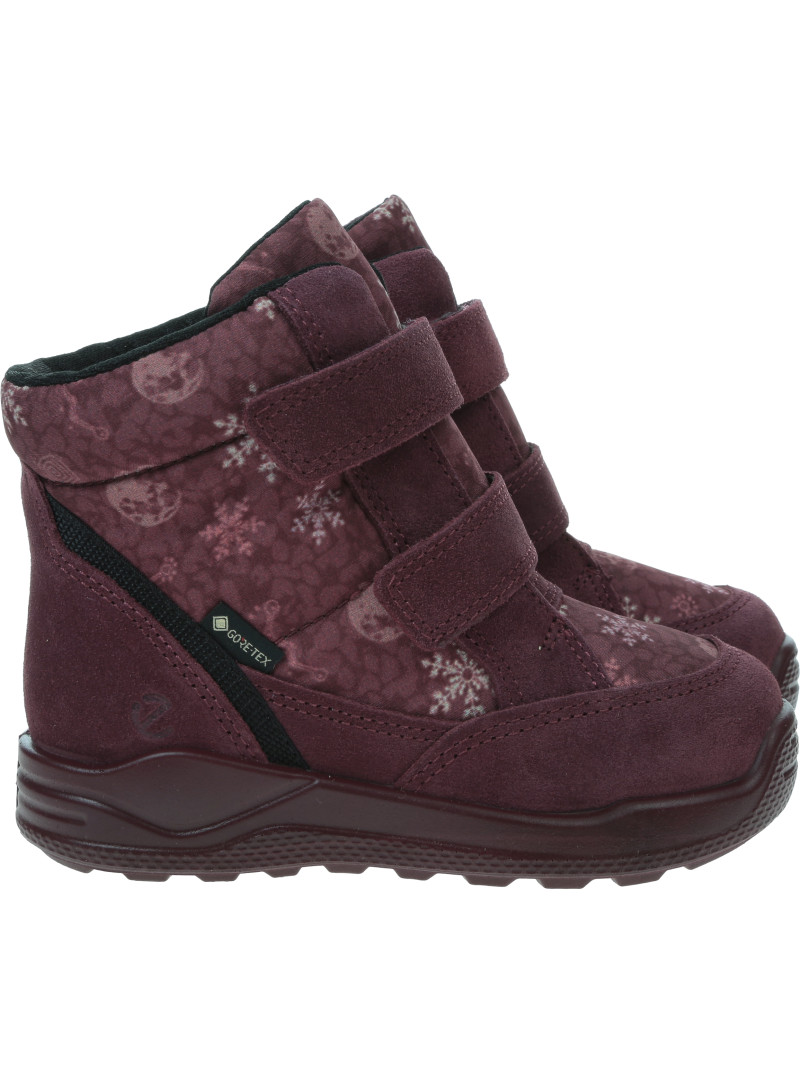 Śniegowce z Gore-Tex ECCO Urban Mini Dark Ruby 764801-61413