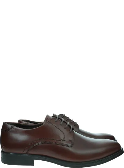 Brązowe Półbuty Wizytowe...