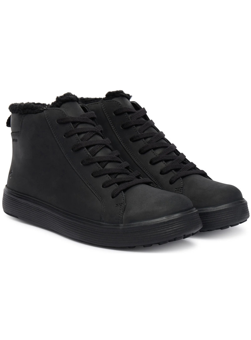 Ocieplane Botki ECCO Soft 60 K Black 713873-02001