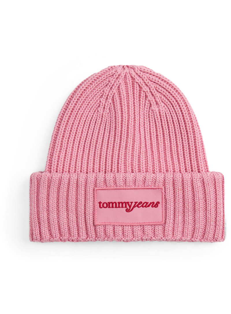 Czapka Zimowa TOMMY JEANS Tjw Script Beanie AW0AW17909 THC