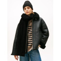Zestaw Czapka + Szalik TOMMY HILFIGER Th Flag Fluffy Beanie AW0AW17994 BDS 1