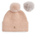 Czapka Zimowa TOMMY HILFIGER TOMMY HILFIGER Pom Pom Beanie Lurex AW0AW17992 TQ6 3
