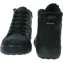 Ocieplane Botki ECCO Soft 60 K Black 713873-02001 2