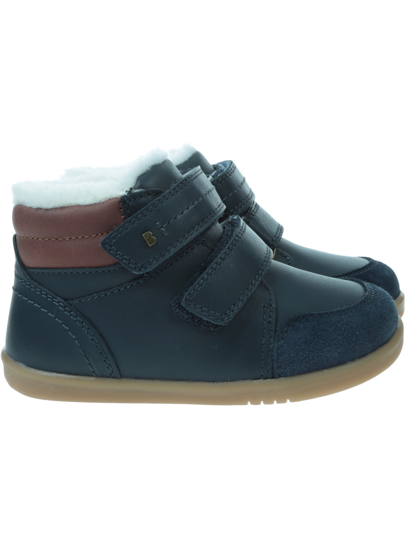 Granatowe Kozaki BOBUX Timber Arctic Navy 635903b (Wodoodporny, Wełna Merynosa)