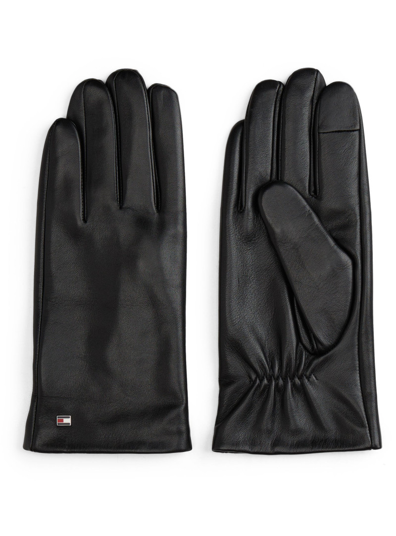 Rękawiczki Męskie TOMMY HILFIGER Th Flag Leather Gloves AM0AM13808 BDS Rękawiczki Męskie TOMMY HILFIGER Th Flag Leather Gloves AM0AM13808 BDS