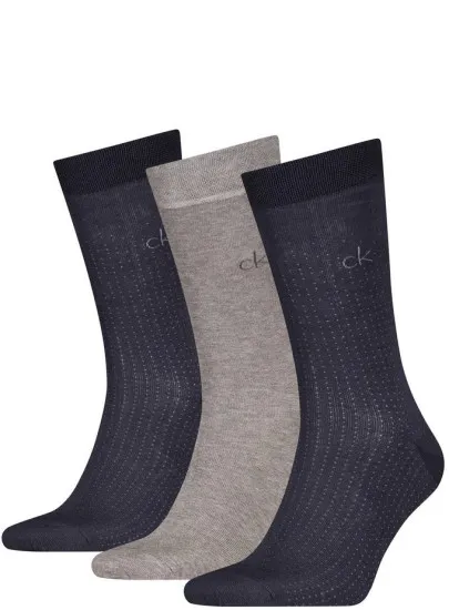 Skarpety Męskie CALVIN KLEIN Ck Men Sock 3P Giftbox 701235981 002