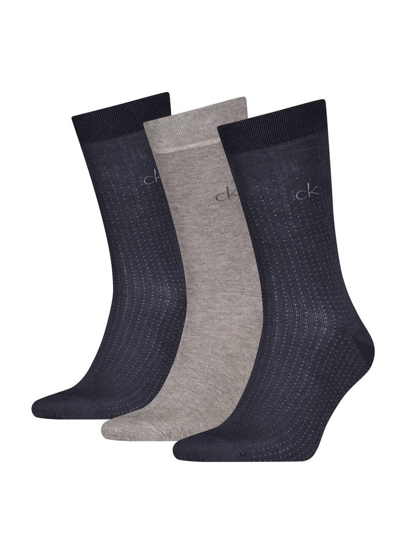 Skarpety Męskie CALVIN KLEIN Ck Men Sock 3P Giftbox 701235981 002