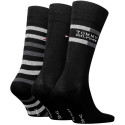 Zestaw Skarpetki Męskie TOMMY HILFIGER Th Men Sock 3P Giftbox 701235376 002 3