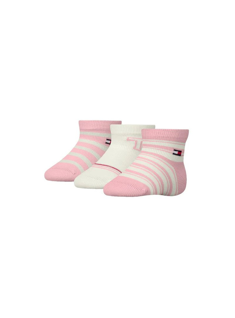 Zestaw Skarpetki Niemowlęce TOMMY HILFIGER 701236342 001 Th Baby Sock 3P Giftbox