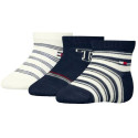 Zestaw Skarpetki Niemowlęce TOMMY HILFIGER 701236342 002 Th Baby Sock 3P Giftbox 1