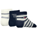 Zestaw Skarpetki Niemowlęce TOMMY HILFIGER 701236342 002 Th Baby Sock 3P Giftbox 2