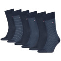 Zestaw Skarpetki Męskie TOMMY HILFIGER 701235373 001 Th Men Sock 6P Giftbox 1