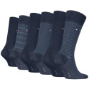 Zestaw Skarpetki Męskie TOMMY HILFIGER 701235373 001 Th Men Sock 6P Giftbox 3