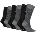 Zestaw Skarpetki Męskie TOMMY HILFIGER 701235373 002 Th Men Sock 6P Giftbox 5