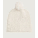 Czapka Zimowa TOMMY HILFIGER Th Pom Pom Beanie AW0AW17855 YA8 2