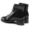 Damskie Skórzane Buty Za Kostkę ECCO Sculpted LX 35 Black 222413-01001 3