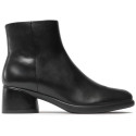 Damskie Skórzane Buty Za Kostkę ECCO Sculpted LX 35 Black 222413-01001 1