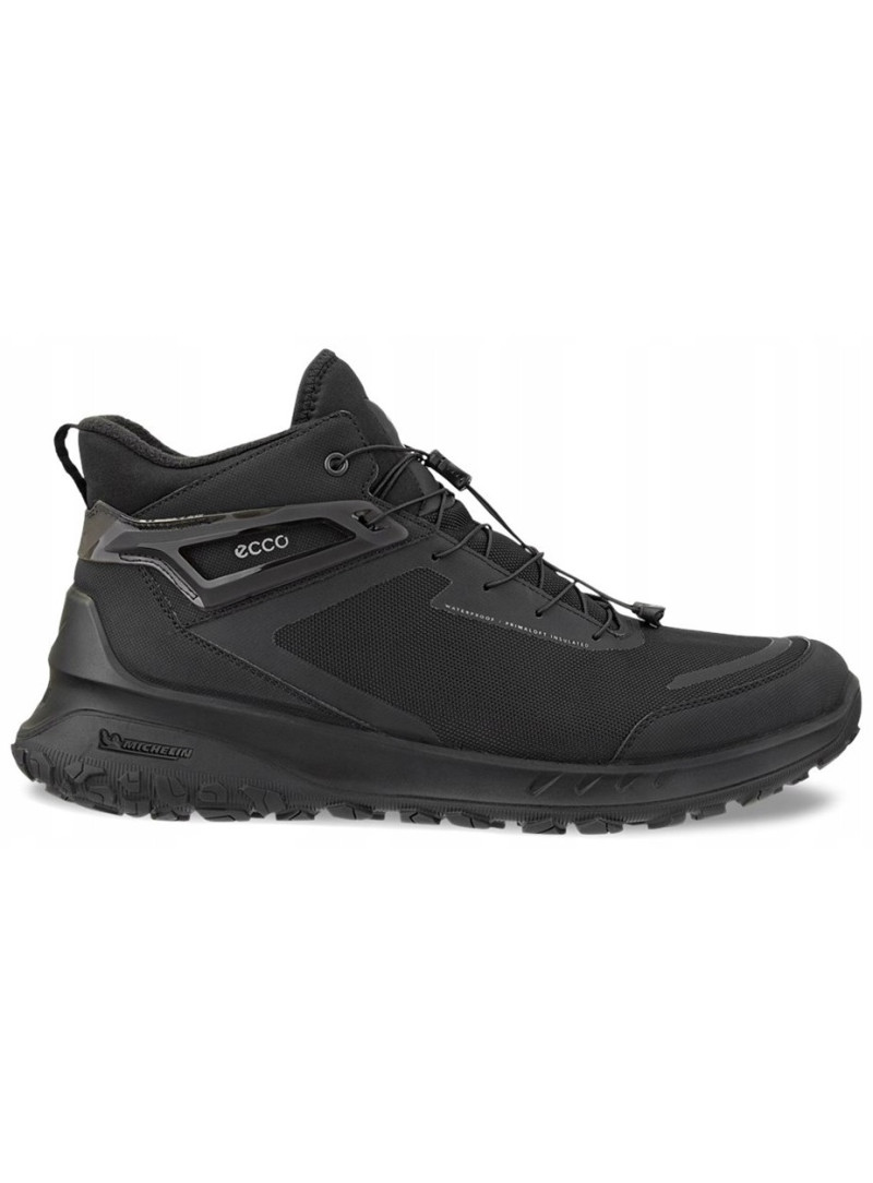 Męskie Wodoodporne Buty Outdoor Za Kostkę ECCO ULT-TRN M Black 824294-51052 Męskie Wodoodporne Buty Outdoor Za Kostkę ECCO ULT-TRN M Black 824294-51052