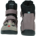 Śniegowce Barefoot MRUGAŁA Heli Pony Lawenda 7124/5 45 2