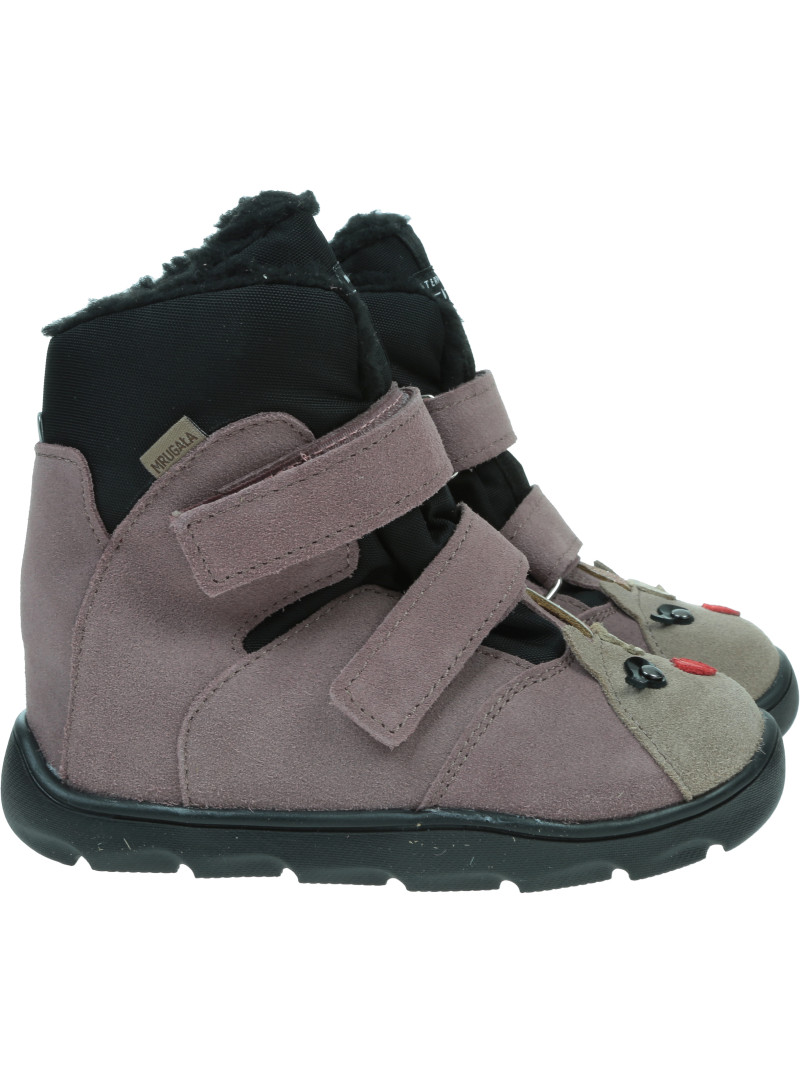 Śniegowce Barefoot MRUGAŁA Heli Pony Lawenda 7124/5 45 Śniegowce Barefoot MRUGAŁA Heli Pony Lawenda 7124/5 45