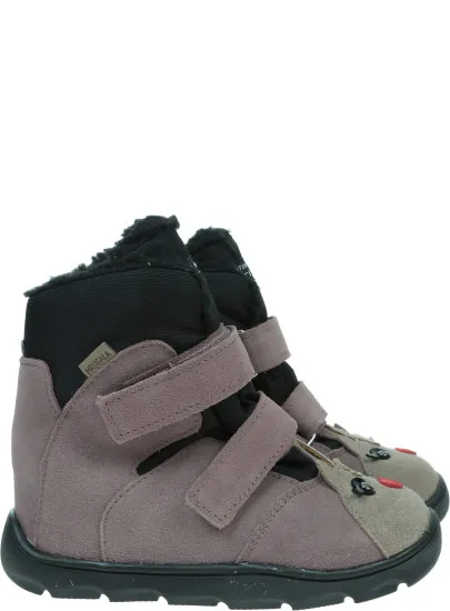 Śniegowce Barefoot MRUGAŁA Heli Pony Lawenda 7224/5 45