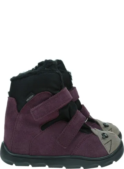 Śniegowce Barefoot MRUGAŁA Heli Kitty Plum 7124/5 55