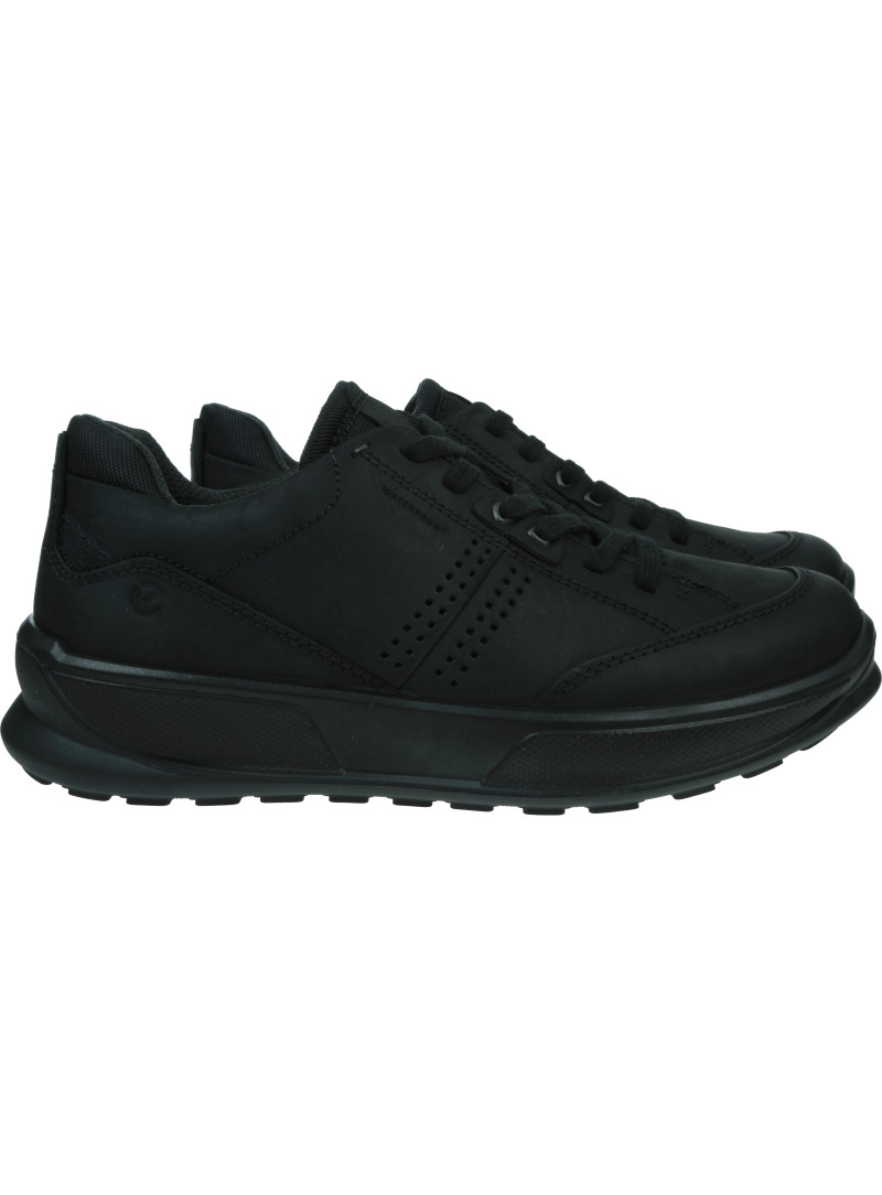 Męskie Wodoodporne Nubukowe Buty ECCO Byway 2.0 Black 522804-51052