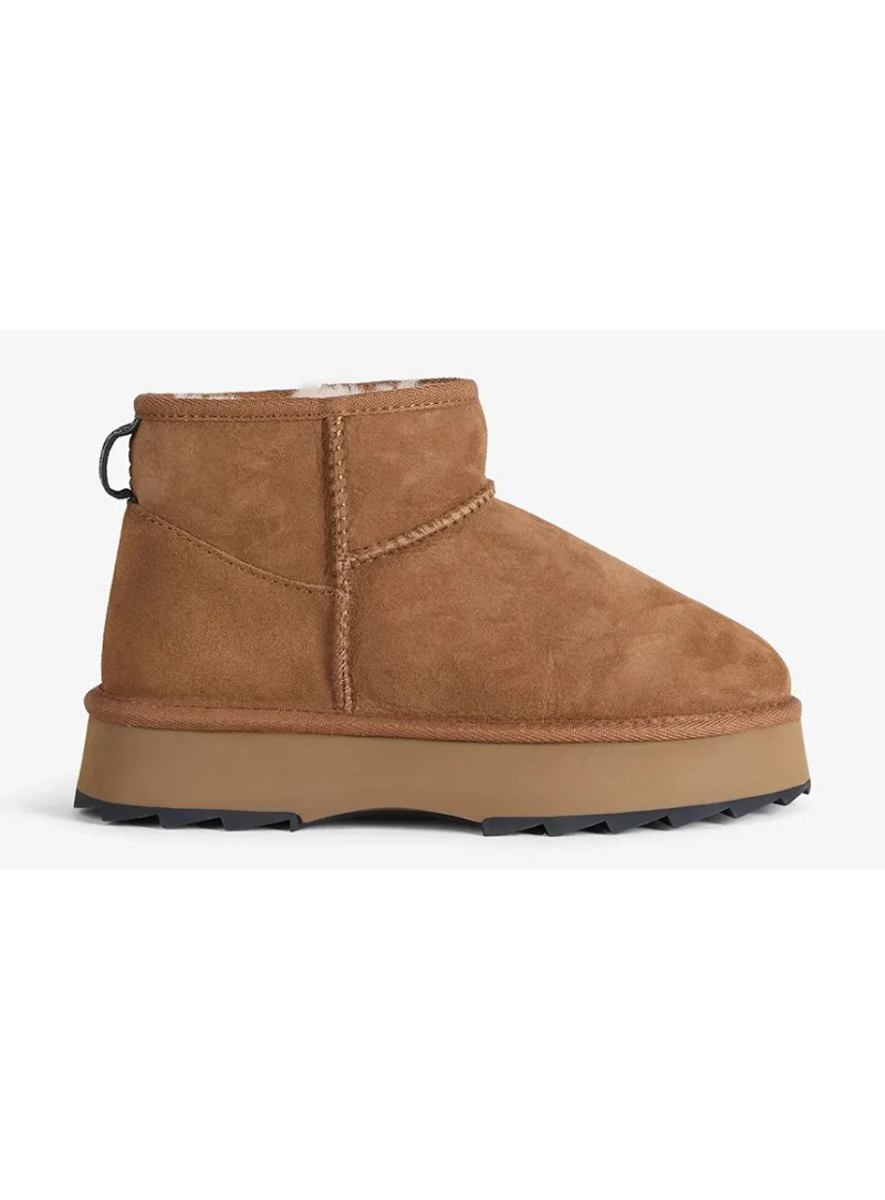 Botki EMU AUSTRALIA Sharky Micro Flatform W13304 Chestnut Botki EMU AUSTRALIA Sharky Micro Flatform W13304 Chestnut