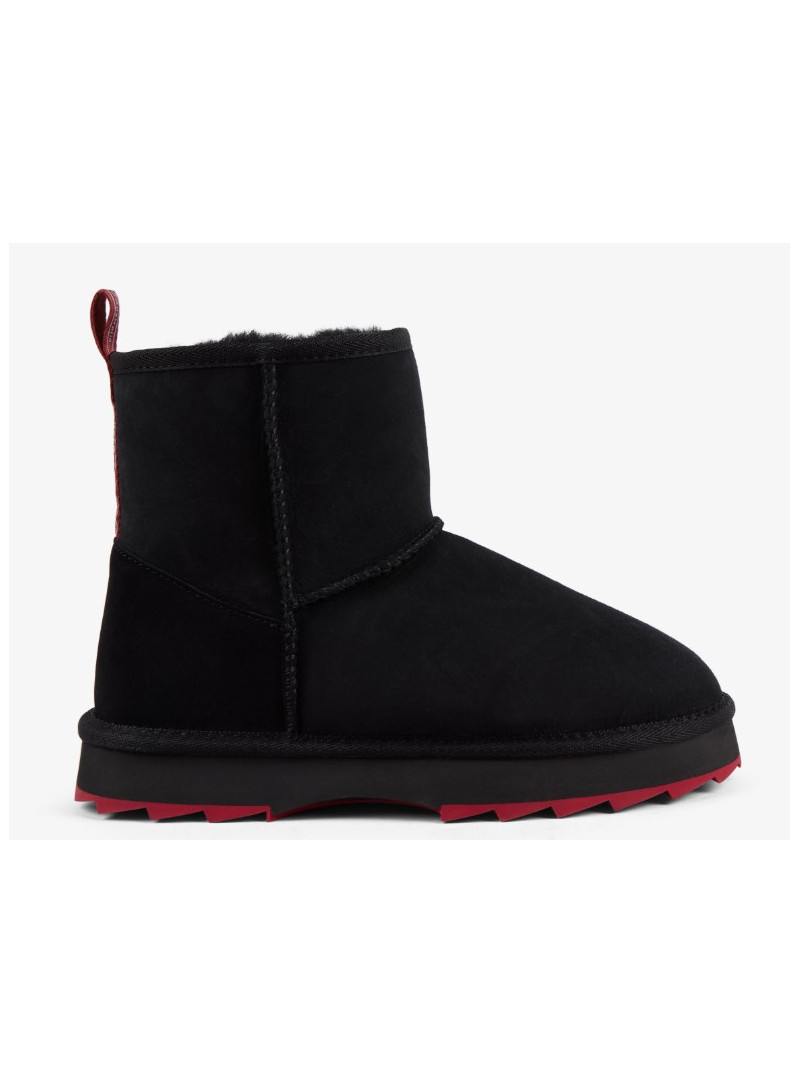Czarne Buty EMU AUSTRALIA Sharky Mini W12434 Black/Cherry