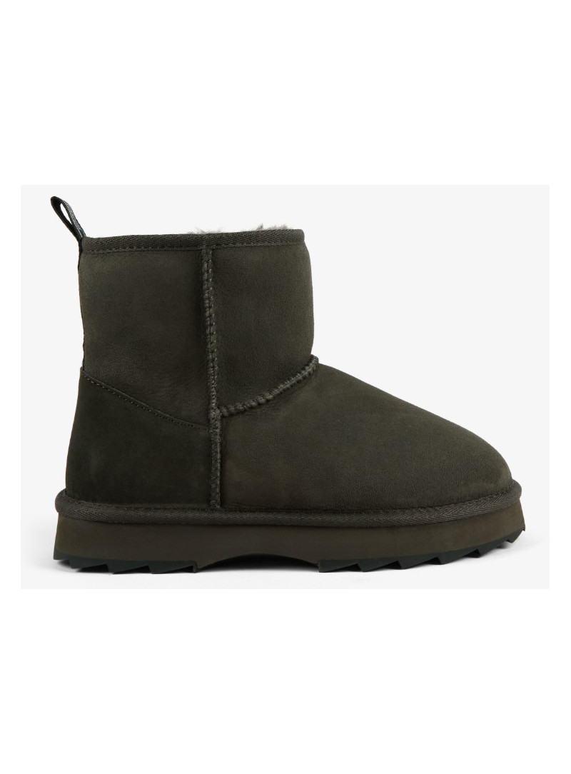 Oliwkowe Buty EMU AUSTRALIA Sharky Mini W12434 Dark Olive/Black