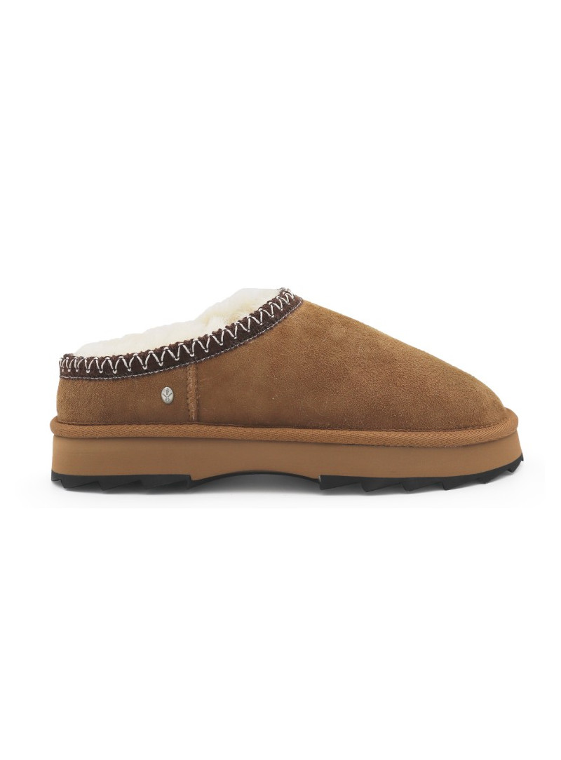 Półbuty Kapcie EMU AUSTRALIA Sharky Scuff W13179 Chestnut