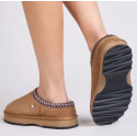 Półbuty Kapcie EMU AUSTRALIA Sharky Scuff W13179 Chestnut 4