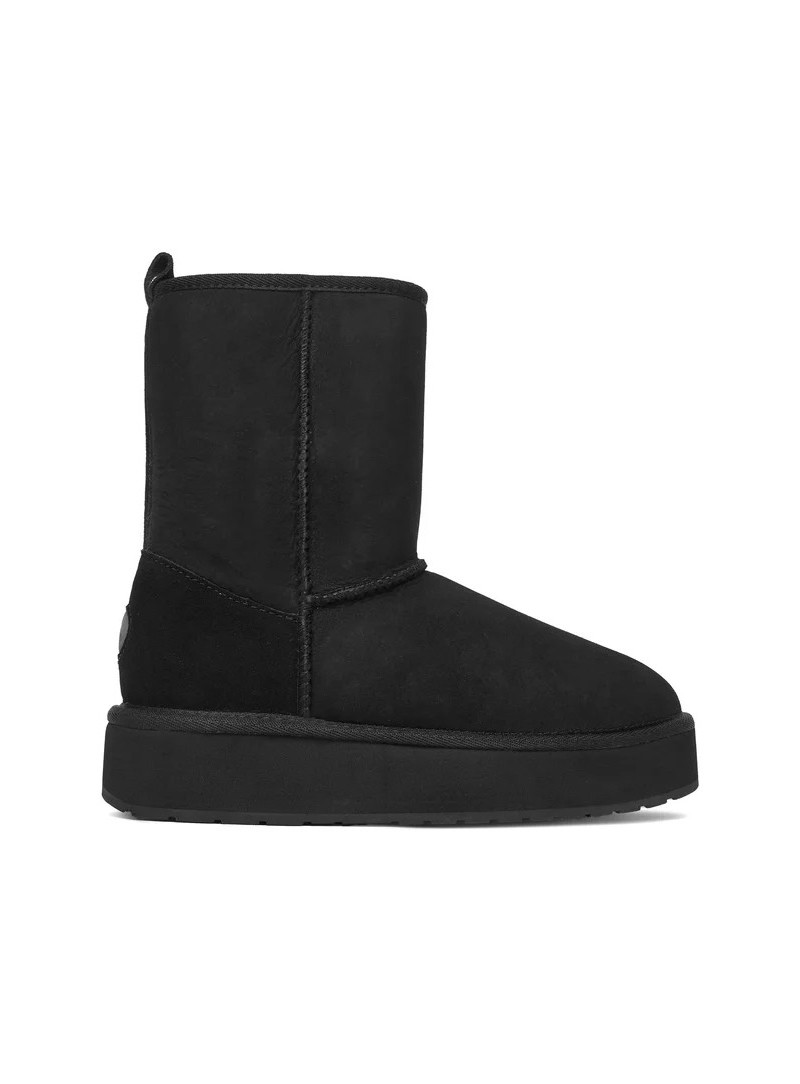 Czarne Kozaki EMU AUSTRALIA Stinger Lo Flatform W13190 Black Czarne Kozaki EMU AUSTRALIA Stinger Lo Flatform W13190 Black