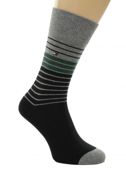 Skarpetki TOMMY HILFIGER Kids Row Your Boat Sock Black 2 Pary