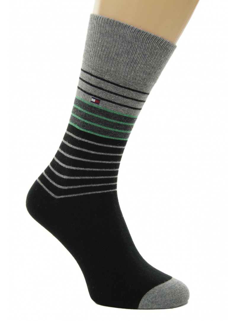 Skarpetki TOMMY HILFIGER Kids Row Your Boat Sock Black 2 Pary