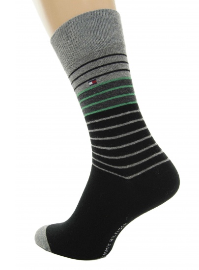 Skarpetki TOMMY HILFIGER Kids Row Your Boat Sock Black 2 Pary