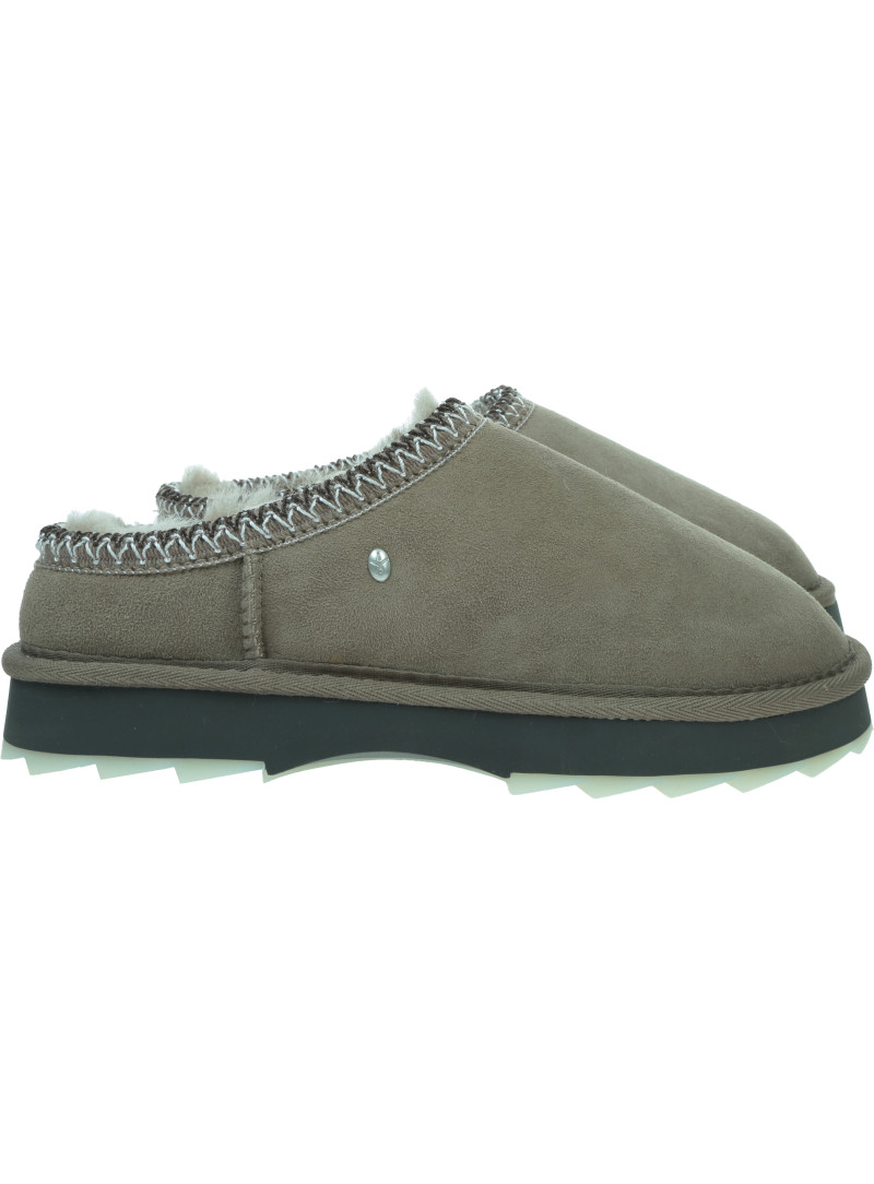 Półbuty Kapcie EMU AUSTRALIA Sharky Scuff W13179 Mushroom