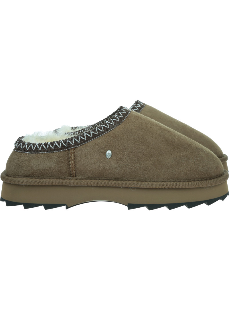 Półbuty Kapcie EMU AUSTRALIA Sharky Scuff W13179 Chestnut
